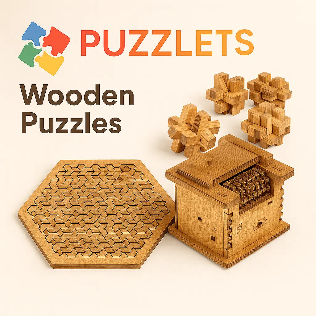 Wooden Puzzles for the Classic Puzzle Experience
