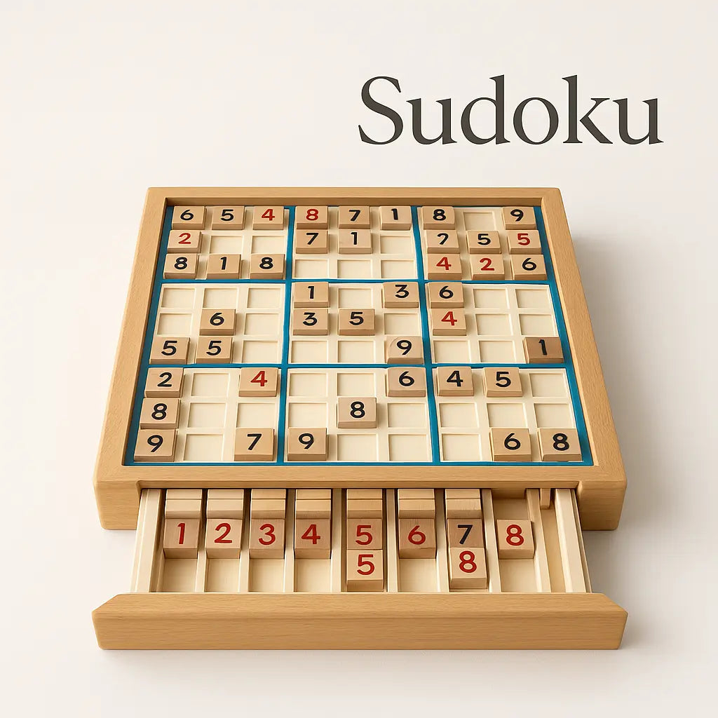 Sudoku Wooden Customisable Puzzle