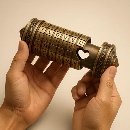 Da Vinci Cryptex – Brain-Boosting Puzzle Lock for Smart Gifting & Mind Challenges Puzzlets