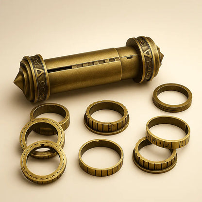 Da Vinci Cryptex – Brain-Boosting Puzzle Lock for Smart Gifting & Mind Challenges Puzzlets