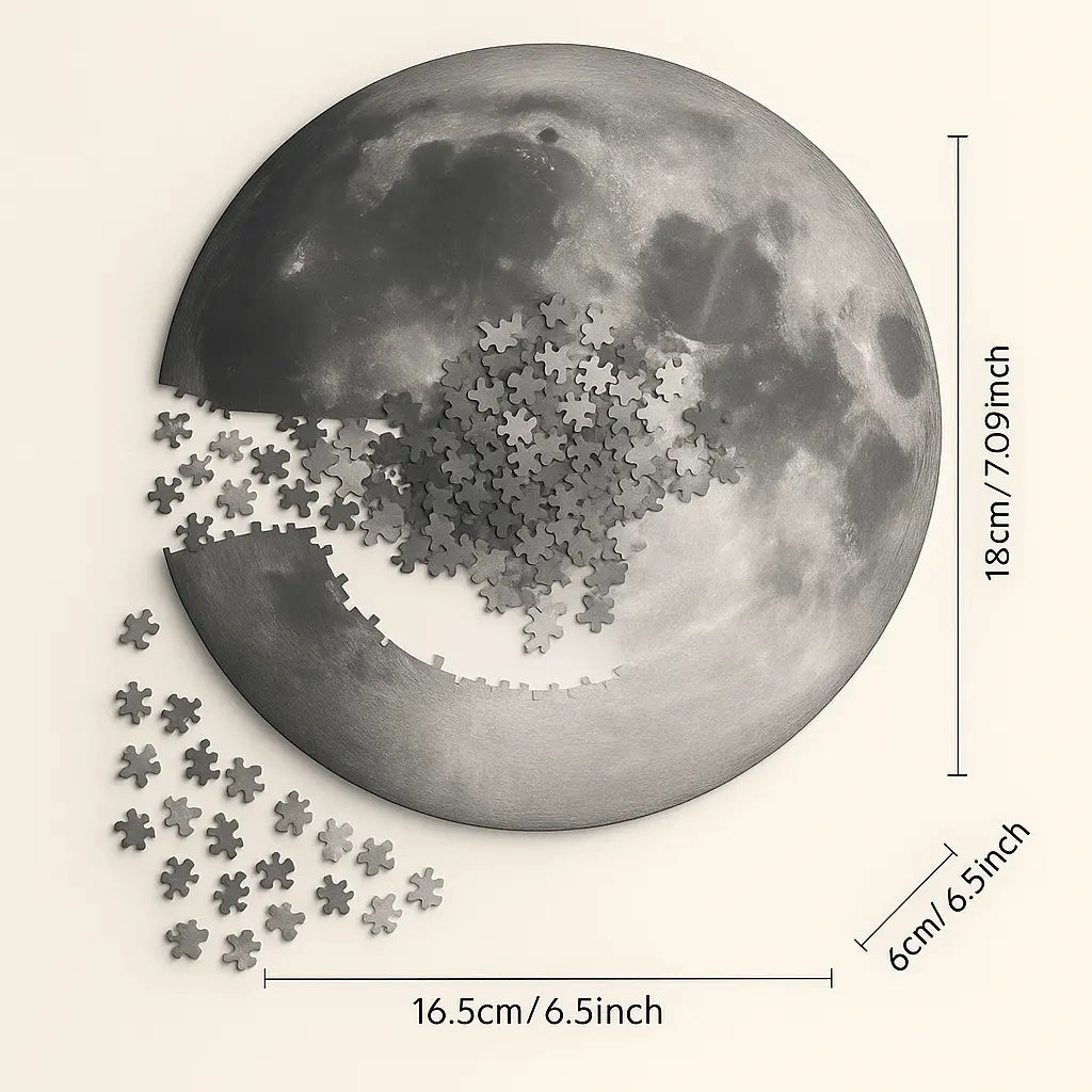 Moon Challenge – A Premium 1000-Pc Jigsaw Puzzle for Deep Relaxation & Mental Clarity Puzzlets