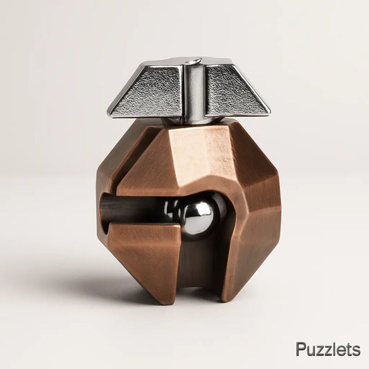 Metal IQ Lock Puzzle – Boost Problem-Solving Skills & Focus with This Premium Brain Game Gift Puzzlets