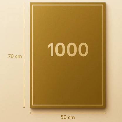 Mona Lisa 1000-Pc Puzzle – A Relaxing, Mind-Sharpening Art Challenge for Adults & Teens Puzzlets