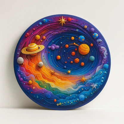 Cosmic Odyssey Wooden Puzzle – A Mind-Sharpening Space Challenge for Adults Seeking Focus & Creativity Puzzlets