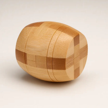 Wooden Kong Ming Puzzle for Brain Training & Focus | Premium IQ Teaser Gift for Kids & Adults | Puzzlets™ Puzzlets