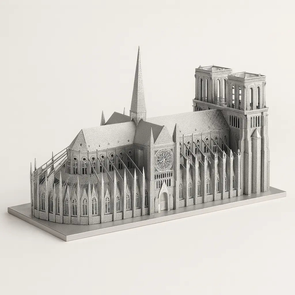Notre Dame 3D Metal Puzzle – A Premium Brain-Training Challenge for Focus, Skill & Stress Relief Puzzlets