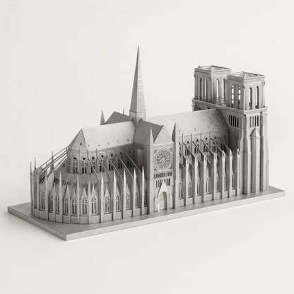 Notre Dame 3D Metal Puzzle – A Premium Brain-Training Challenge for Focus, Skill & Stress Relief Puzzlets