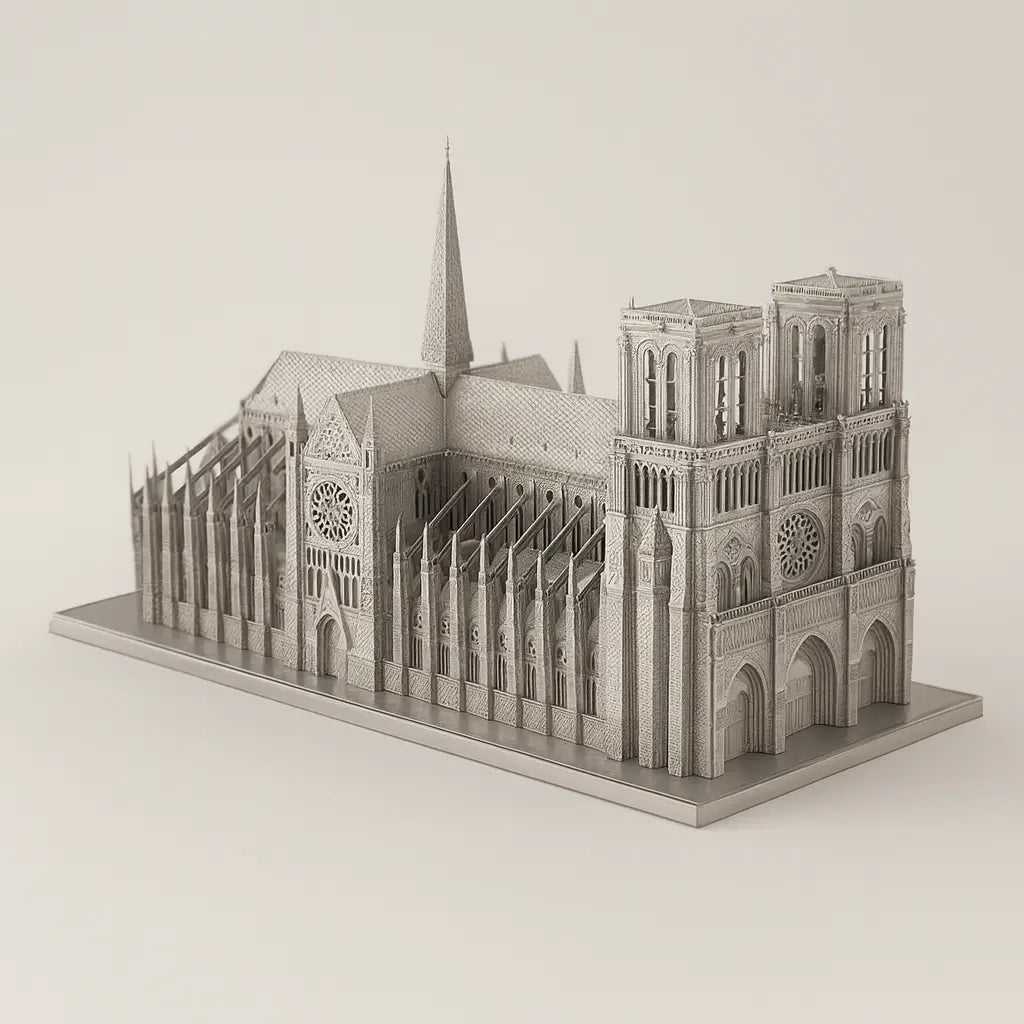 Notre Dame 3D Metal Puzzle – A Premium Brain-Training Challenge for Focus, Skill & Stress Relief Puzzlets