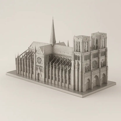 Notre Dame 3D Metal Puzzle – A Premium Brain-Training Challenge for Focus, Skill & Stress Relief Puzzlets