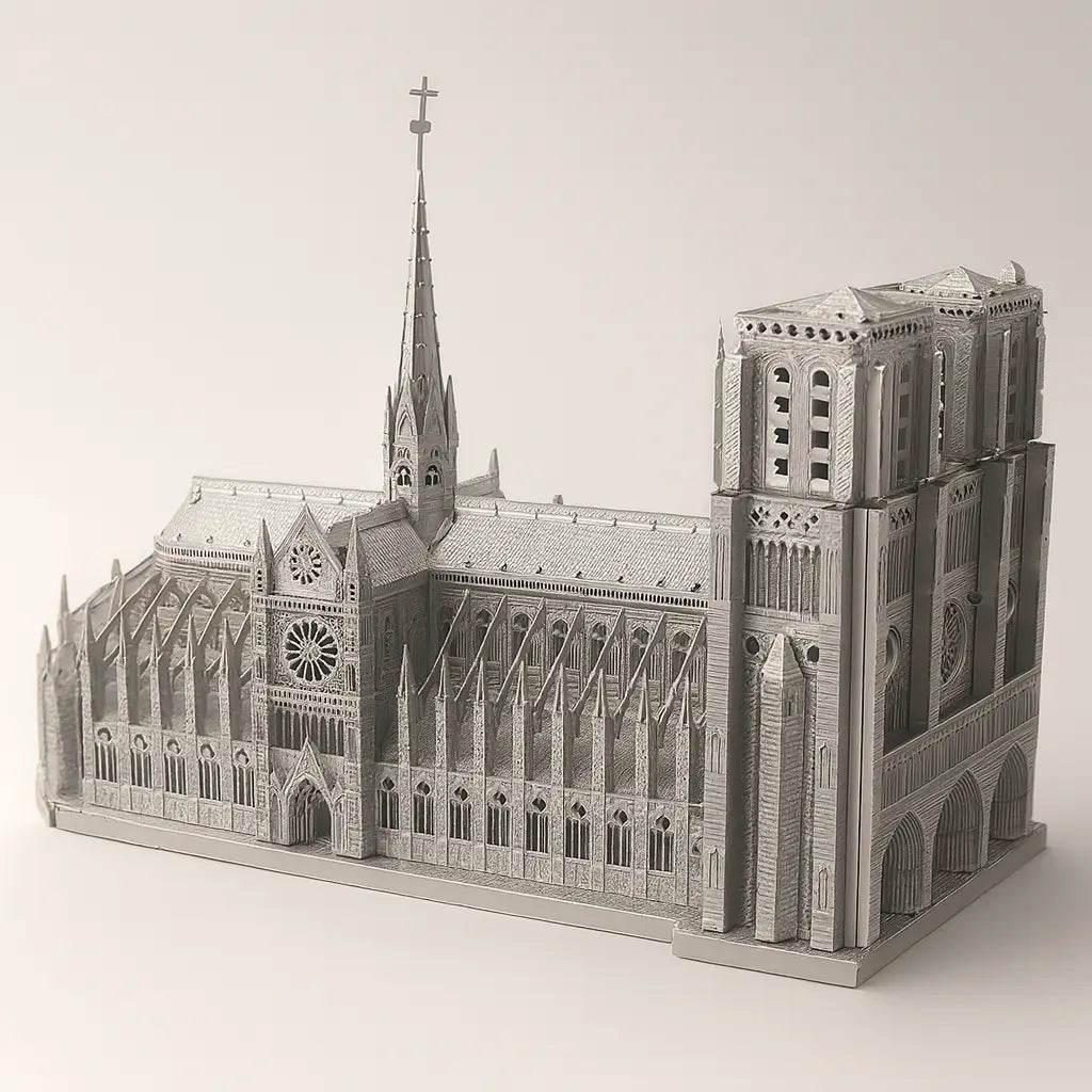 Notre Dame 3D Metal Puzzle – A Premium Brain-Training Challenge for Focus, Skill & Stress Relief Puzzlets