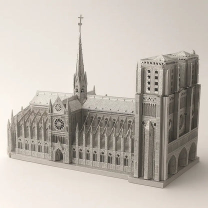 Notre Dame 3D Metal Puzzle – A Premium Brain-Training Challenge for Focus, Skill & Stress Relief Puzzlets