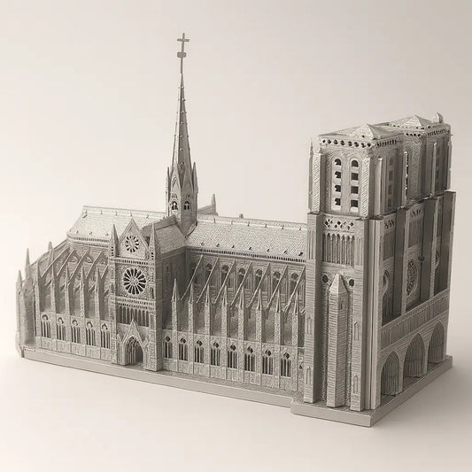Notre Dame 3D Metal Puzzle – A Premium Brain-Training Challenge for Focus, Skill & Stress Relief Puzzlets
