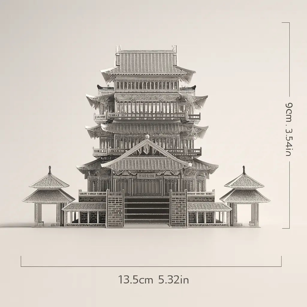 Tengwang Pavilion 3D Metal Puzzle – A Mind-Sharpening Build for Focus, Creativity & Lasting Satisfaction Puzzlets