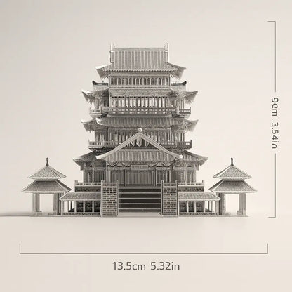Tengwang Pavilion 3D Metal Puzzle – A Mind-Sharpening Build for Focus, Creativity & Lasting Satisfaction Puzzlets