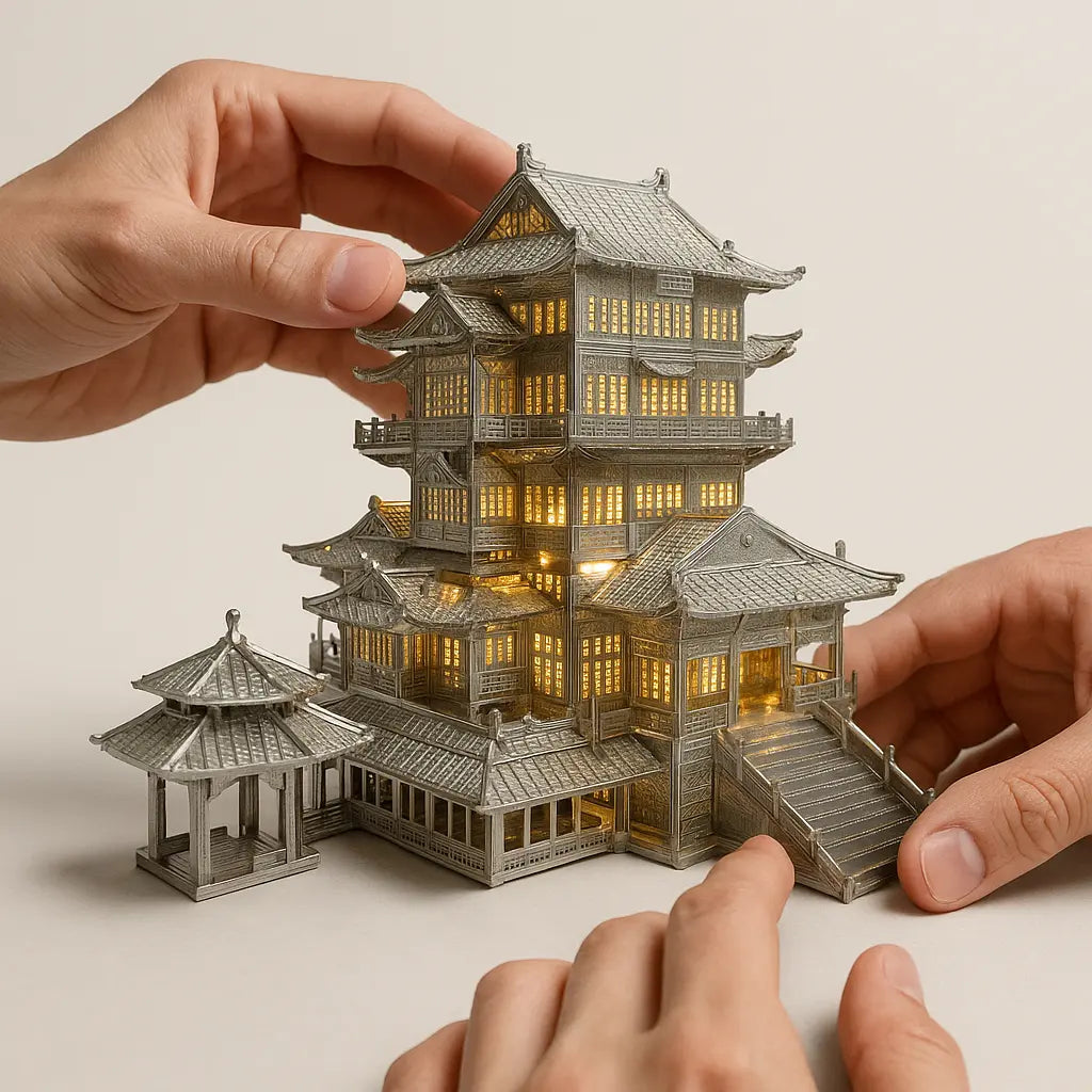 Tengwang Pavilion 3D Metal Puzzle – A Mind-Sharpening Build for Focus, Creativity & Lasting Satisfaction Puzzlets
