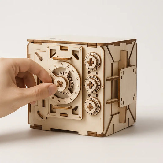 Locking Puzzle Box Brain Teaser for Adults & Kids – Build Focus, Patience, and Problem-Solving | Puzzlets™ Puzzlets