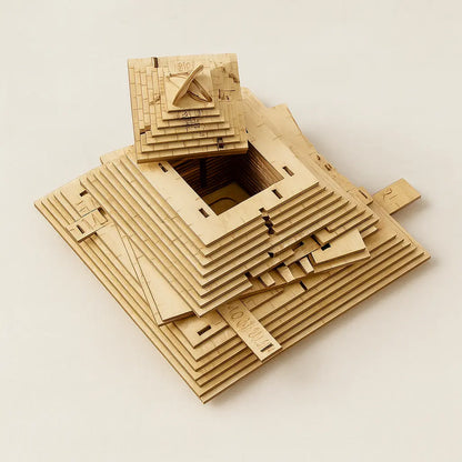 Pyramid Brain Teaser Box – Boost Focus, Curiosity & Problem-Solving with a Secret Compartment Puzzlets