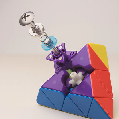 Pyramid Speed Cube – Boost Focus, Logic & Mental Agility with This Pro Brain Puzzle | Puzzlets™ Puzzlets