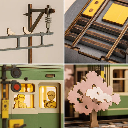 Sakura Journey 3D Wooden Puzzle – Build Focus, Creativity & Calm | Mindful Brain Game Puzzlets