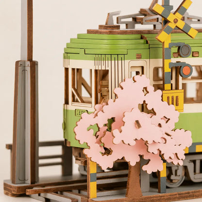 Sakura Journey 3D Wooden Puzzle – Build Focus, Creativity & Calm | Mindful Brain Game Puzzlets