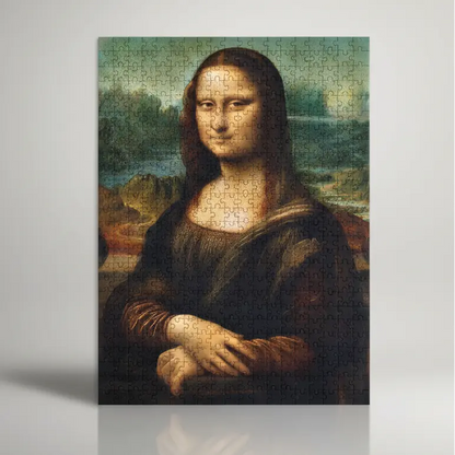 Mona Lisa 1000-Pc Puzzle – A Relaxing, Mind-Sharpening Art Challenge for Adults & Teens Puzzlets